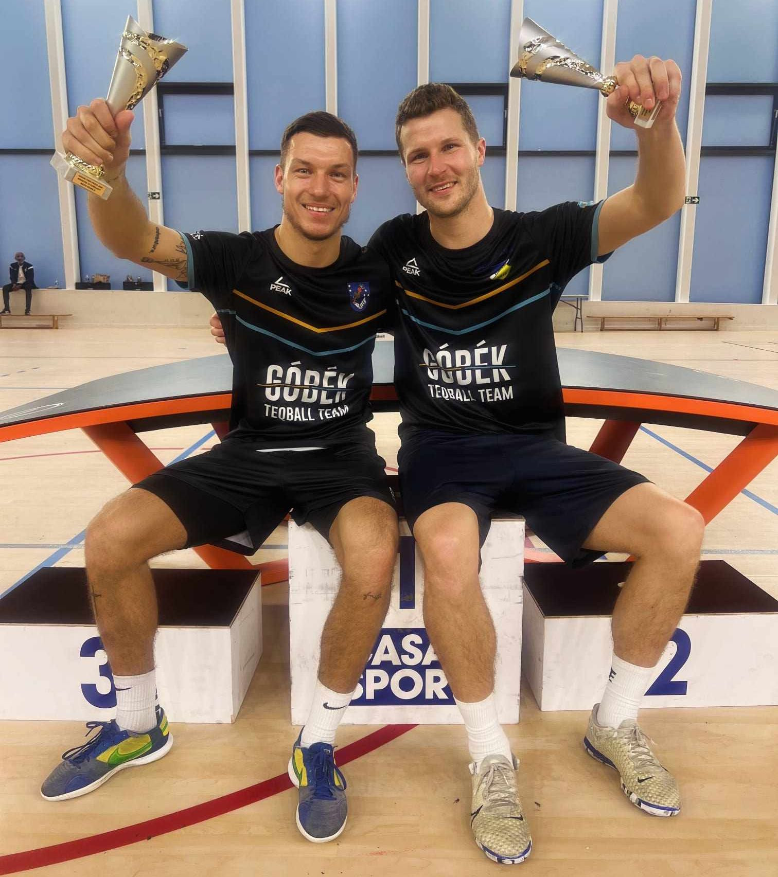 Teqball – Blázsovics három dobogós helye a párizsi Grand Prix-n