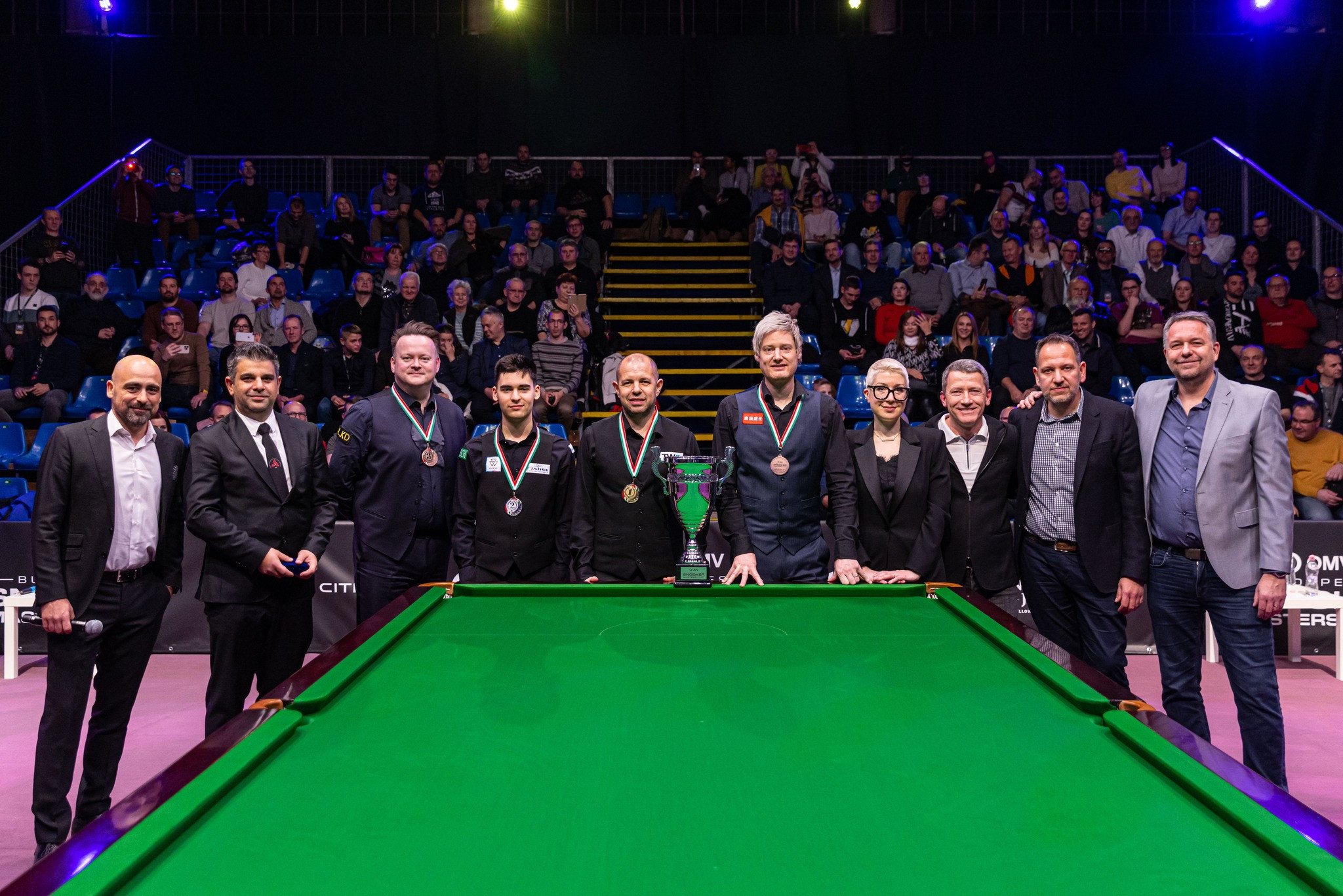 OMV Budapest Snooker Masters - Hawkins a bajnok, Robertson maximum bréket lökött