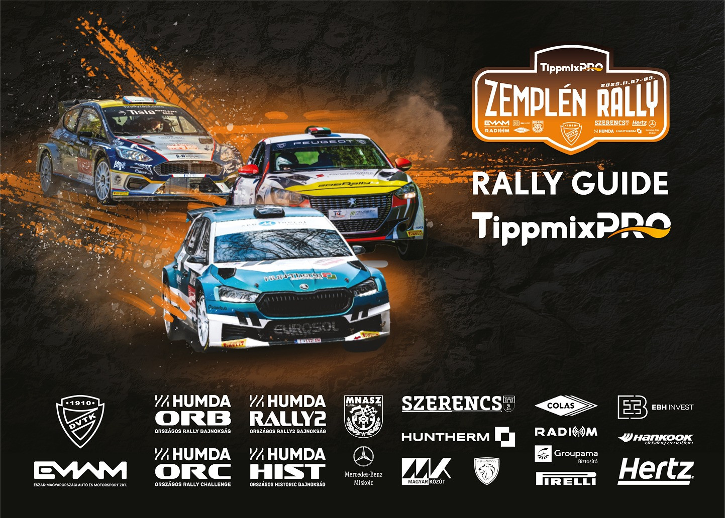 Zemplén-rali - Bajnoki ünneplés és harc a dobogós helyekért