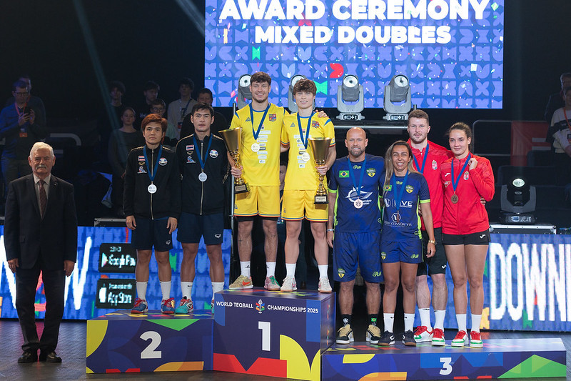 Négy bronzzal és egy ezüsttel zárt a magyar válogatott a teqball vb-n!